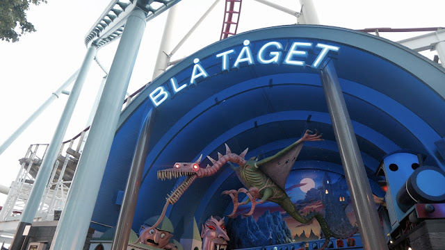 Photo of Bla Taget Ghost Train Entrance at Grona Lund