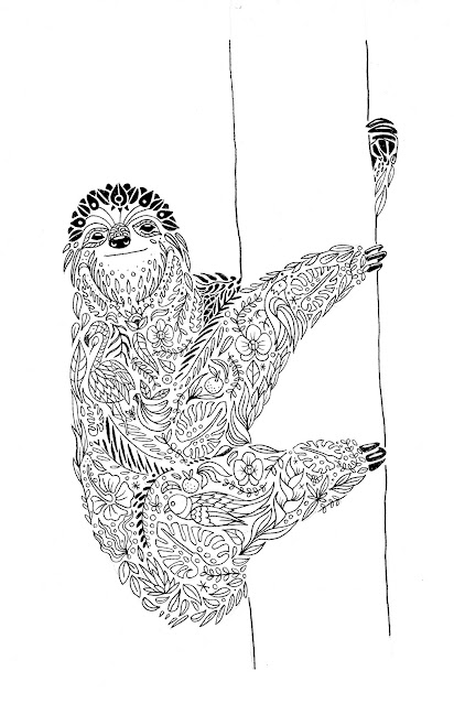 Sloths Coloring Pages: Free, Printable
