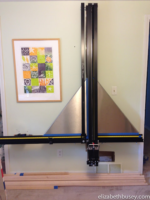 My onyx 90 Mat Cutter System makes all the detailed cutting of framing easier.