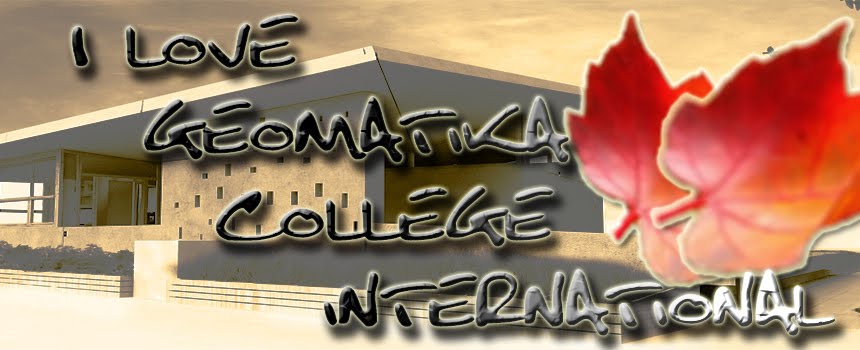 . . . i LovE gEomAtikA coLLegE intErnAtioNaL . . .