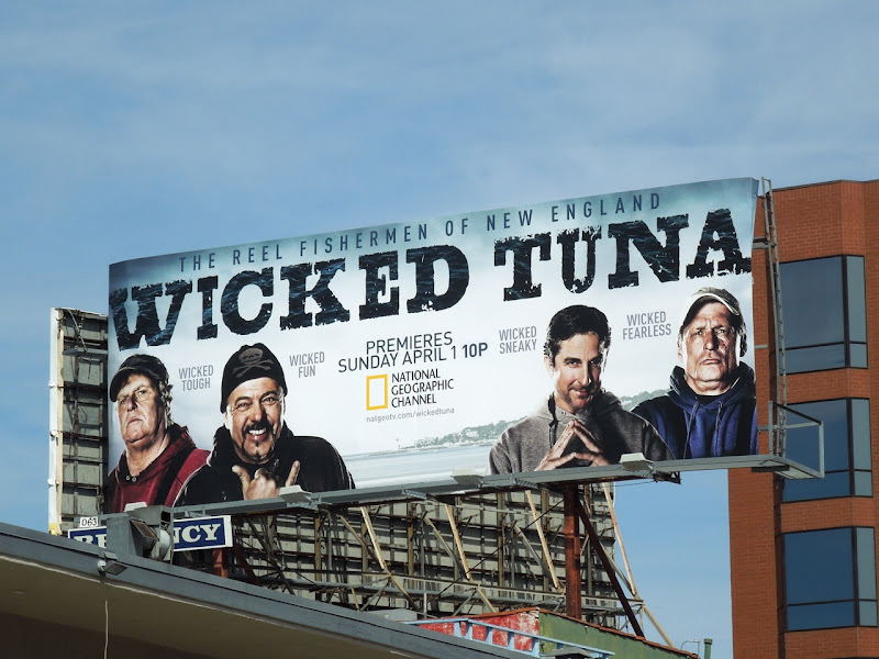 Wicked Tuna TV billboard