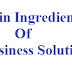 5 Main Ingredients of E-Business Solution