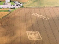 crop formation; chilbolton; chilbolton observatory; closer look; weird; scary