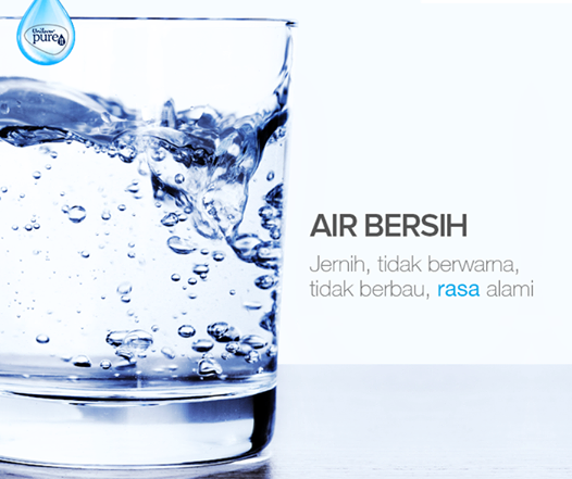 poster kampanye ajakan hemat air bersih