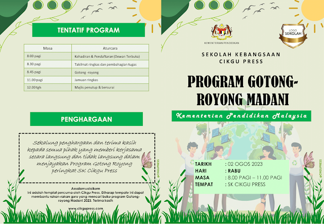 buku program gotong royong madani