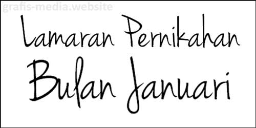 35 Font Wedding Untuk Undangan Pernikahan - GRAFIS - MEDIA