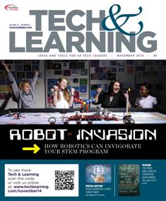 Tech & Learning. Ideas and tools for ED Tech leaders 35-04 - November 2014 | ISSN 1053-6728 | TRUE PDF | Mensile | Professionisti | Tecnologia | Educazione
For over three decades, Tech & Learning has remained the premier publication and leading resource for education technology professionals responsible for implementing and purchasing technology products in K-12 districts and schools. Our team of award-winning editors and an advisory board of top industry experts provide an inside look at issues, trends, products, and strategies pertinent to the role of all educators –including state-level education decision makers, superintendents, principals, technology coordinators, and lead teachers.