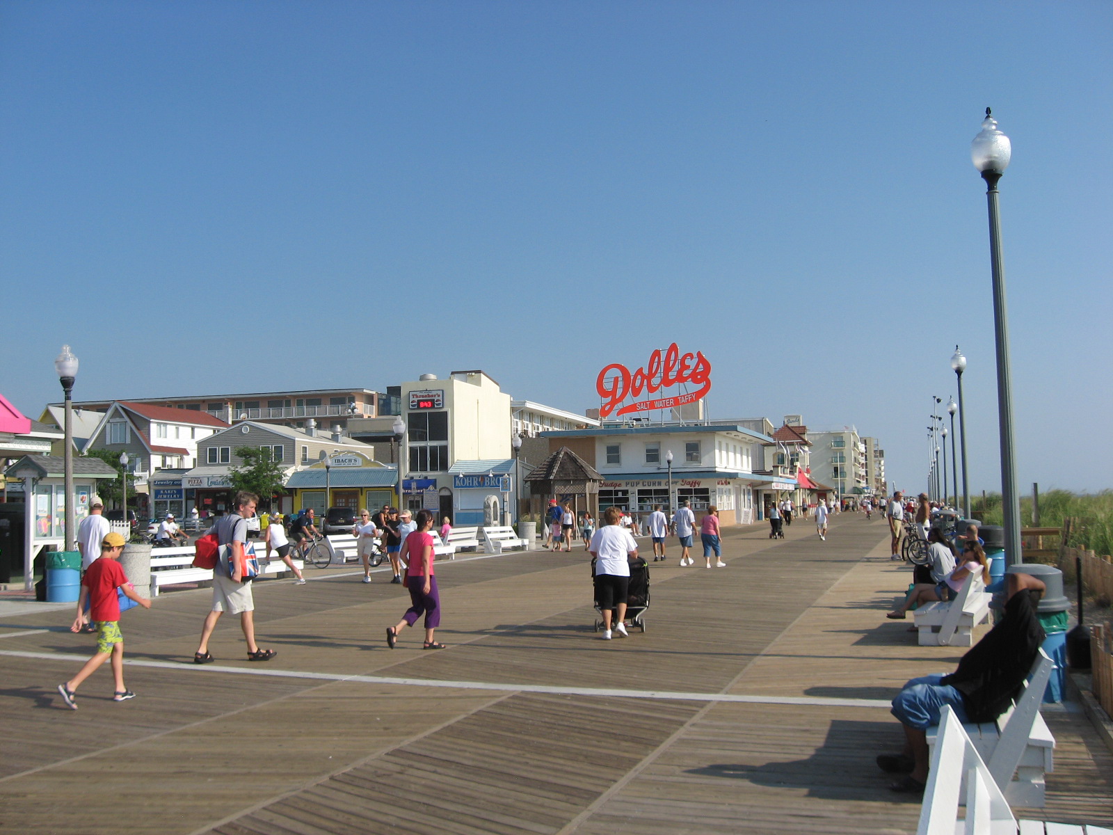 the boardwalk