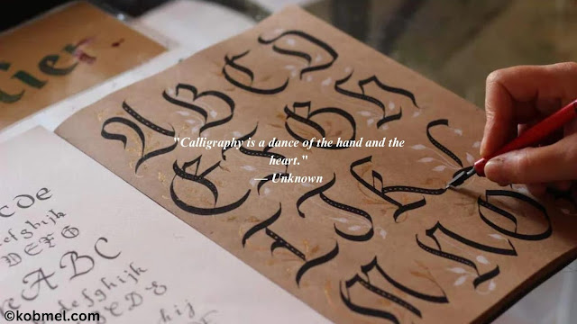 Top 10 Inspirational Quotes on Calligraphy