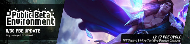 Surrender at 20: 8/26 PBE Update: Little Legends & Skin Bios