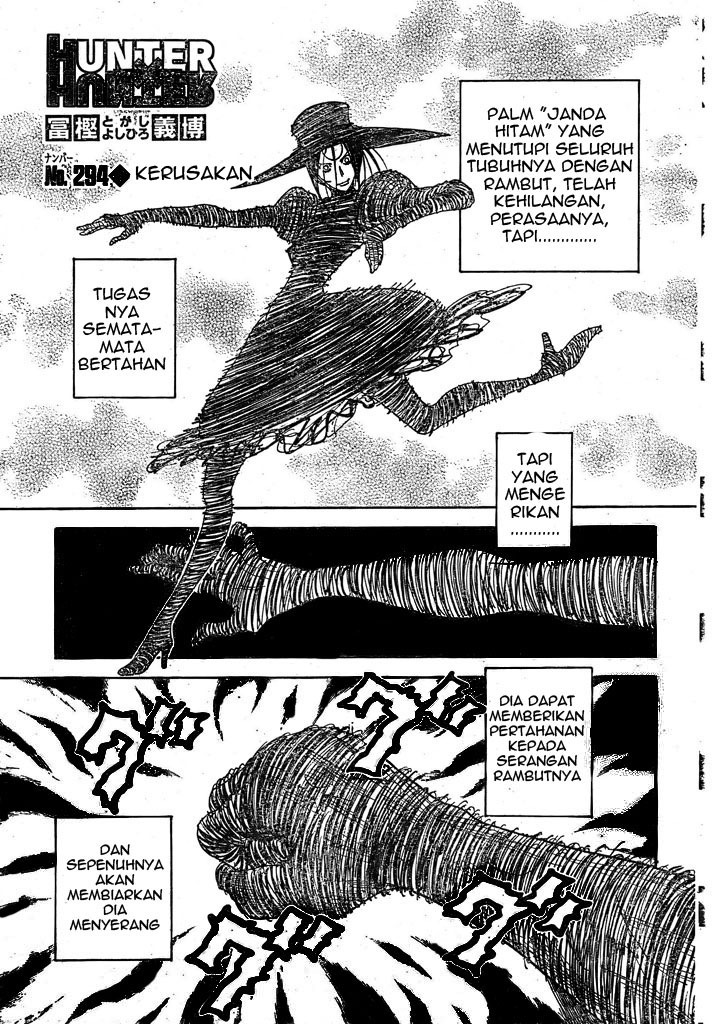 Manga Komik Hunter X Hunter 294 Indo