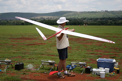 Lionel preparing to launch Michelle's Ceres