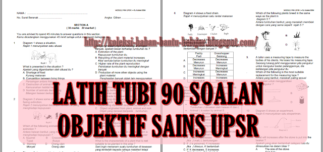 Soalan Objektif Matematik Tahun 5 - Persoalan s