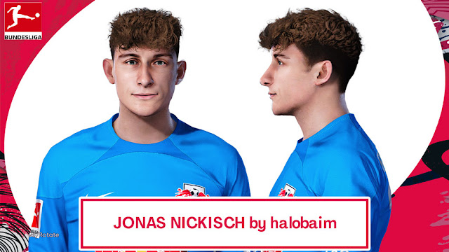Jonas Nickisch Face For eFootball PES 2021