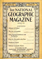 National Geographic magazine 1915 cover