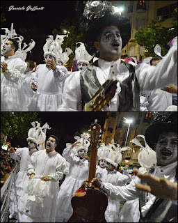 Desfile Inaugural del Carnaval. Uruguay. 2017 Murga La Lunática