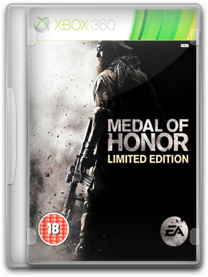 Capa Medal Of Honor Limited Edition 2010 - Xbox 360 