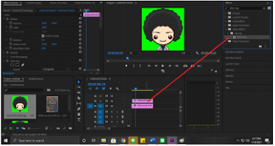 Contoh Teks Prosedur Tentang Cara Mengedit Green Screen pada Aplikasi Premiere Pro