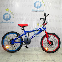 Sepeda BMX United Jumper-X Freestyle Blue Red 20 Inci