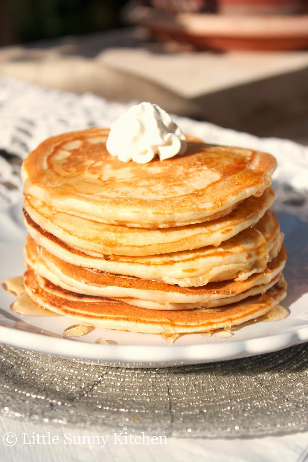 how moist moist, make to  fluffy pancakes and healthy They're satisfying! and