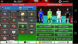 FTS 17 Mod Apk Liga 1 Indonesia