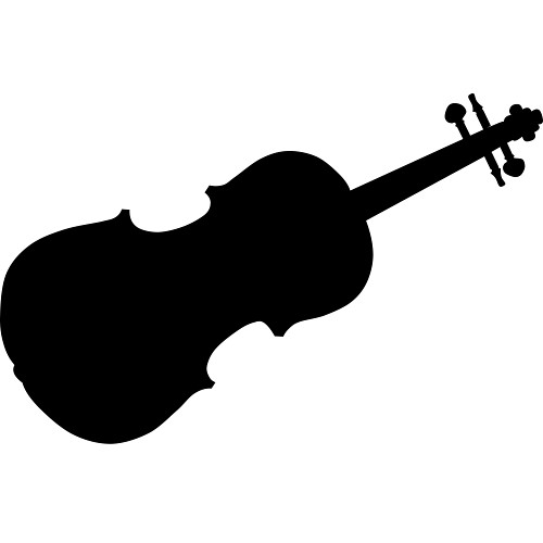 Violin Silhouette Clip Art