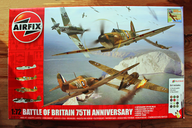 The Butterfly Balcony: Wendy's Week Airfix & Allotmenteering - Battle of Britain 75th Anniversary Airfix Kit