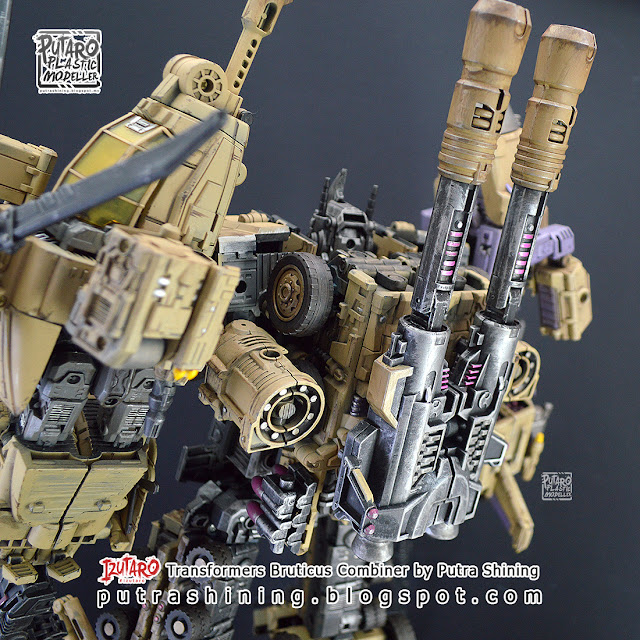 Toy Custom Paint: Transformers Bruticus Combiner by Putra Shining