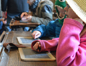 A Bus Trip to the Horses at War Event at Beamish - village school