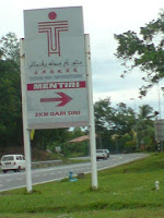 brunei signboards