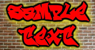 Graffiti Creator with Reskagraf Font