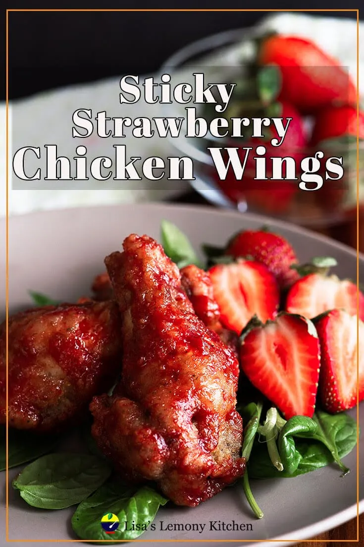 Fried chicken wings are easy to make and always turn out great, perfect for party finger food.  Chicken wings are coated in cornflour and tapioca flour that makes them gluten free deep fried chicken wings thus deep fried these wings to golden brown perfection.  This fried chicken wings recipe delivers a wonderful batch of perfectly fried chicken wings, for tossing in delicious sticky strawberry sauce.   Perfect, when you have that craving for some delicious fried chicken!