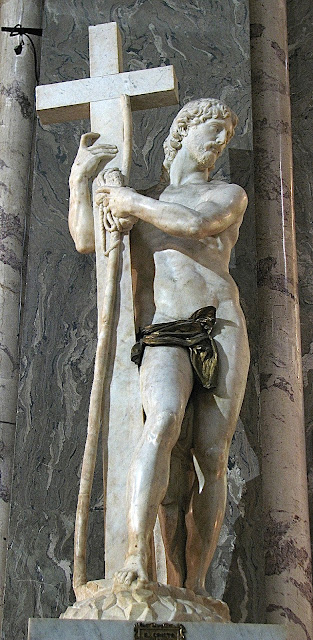 Roma-Basilica di Santa Maria Sopra Minerva- Cristo portacroce-Michelangelo