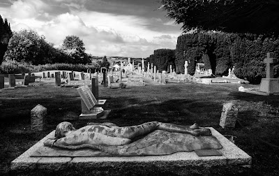 amazing gravestone in Hay cemetary