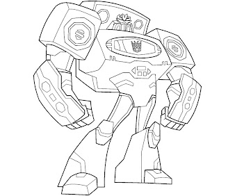 #9 Transformers Coloring Page