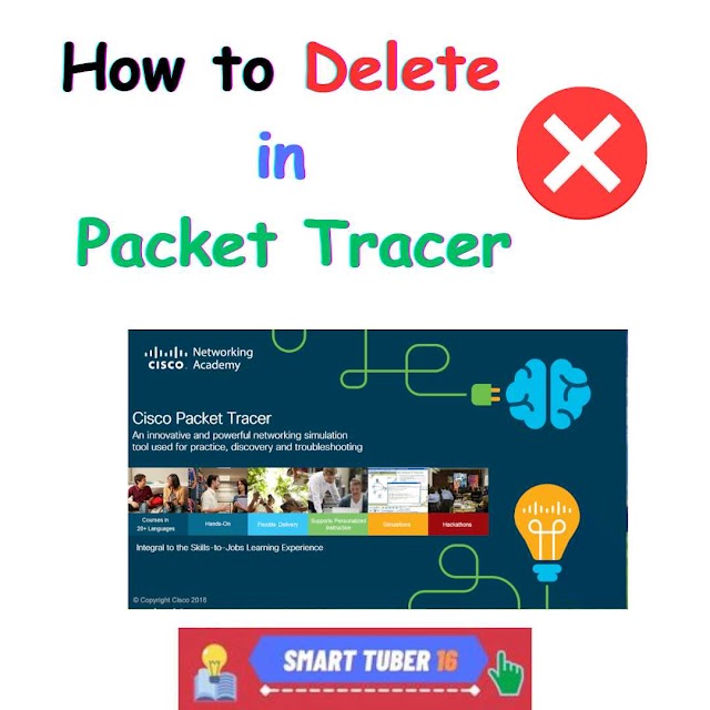 How to Delete in Packet Tracer