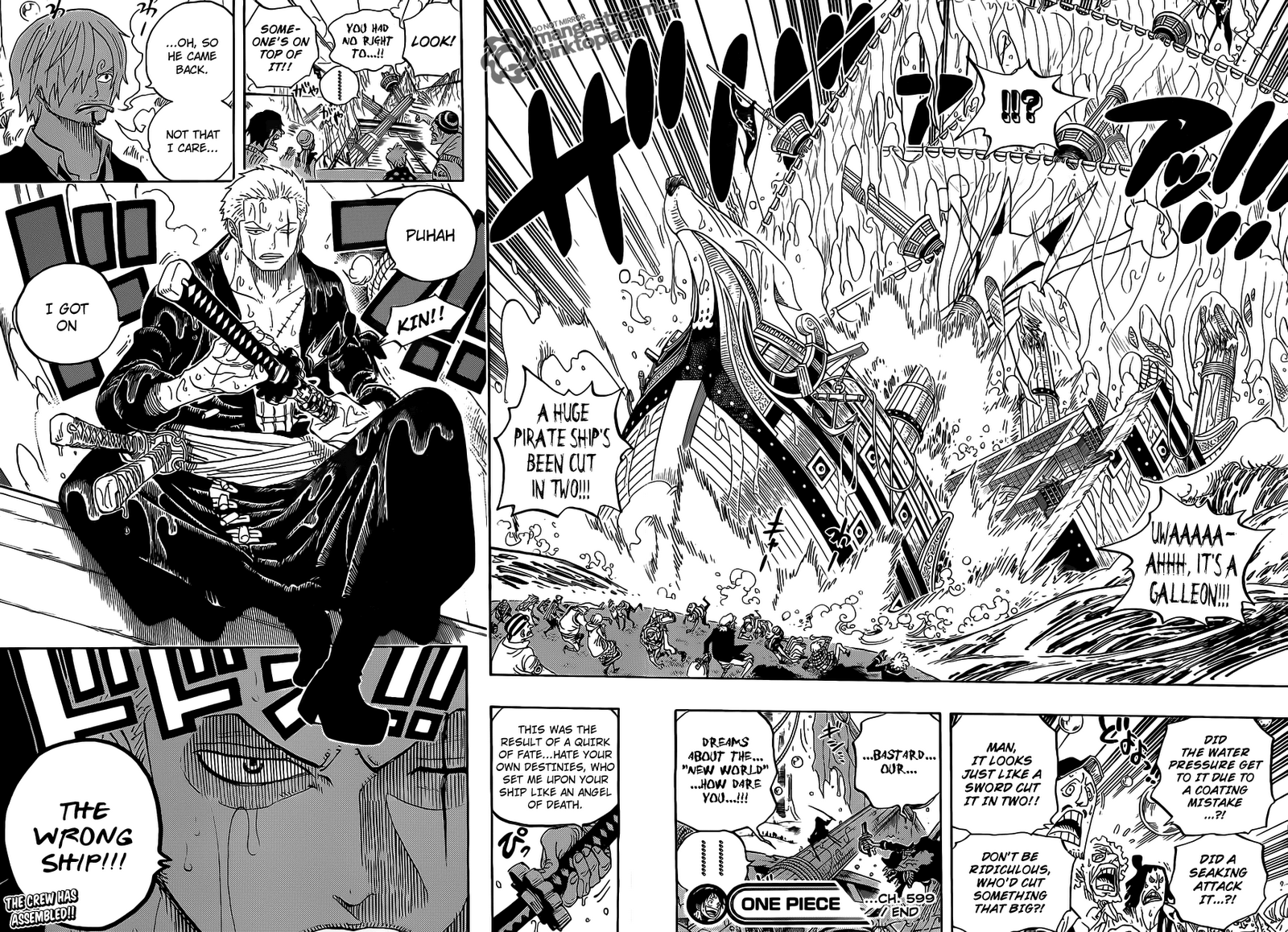 One Piece 599 Manga | Latest Anime Spoilers And Predictions