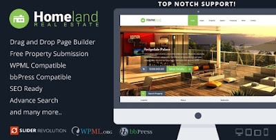 [GET] HOMELAND V2.9.2 – RESPONSIVE REAL ESTATE WORDPRESS THEME | MediaDownload