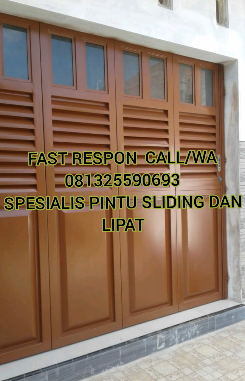 Amanah Terpercaya 081325590693 jual pintu sliding door besi di  Semarang 