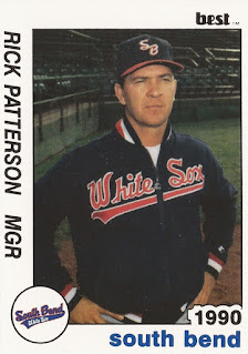 Rick Patterson 1990 South Bend White Sox card