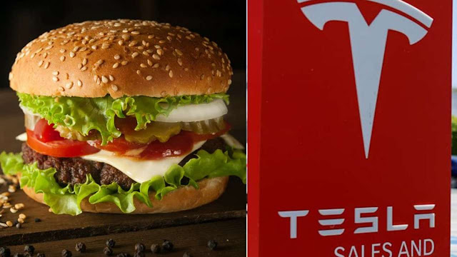 "Tesla" Burgers Arriving As Elon Musk's EV Firm Plans Restaurant Chain