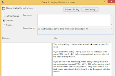 Cara Menghilangkan (Disable) Lock Screen Windows 10