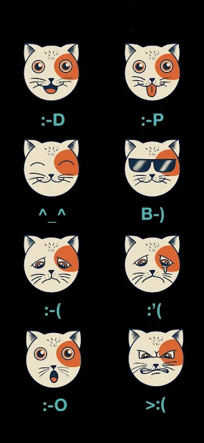 Cat Emotions Mobile Wallpaper HD