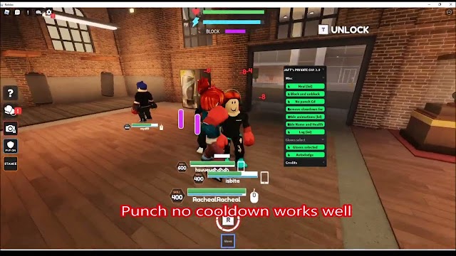 Roblox Boxing Beta Script (Punch No CoolDown, AutoHeal, AutoDodge, AutoBlock)