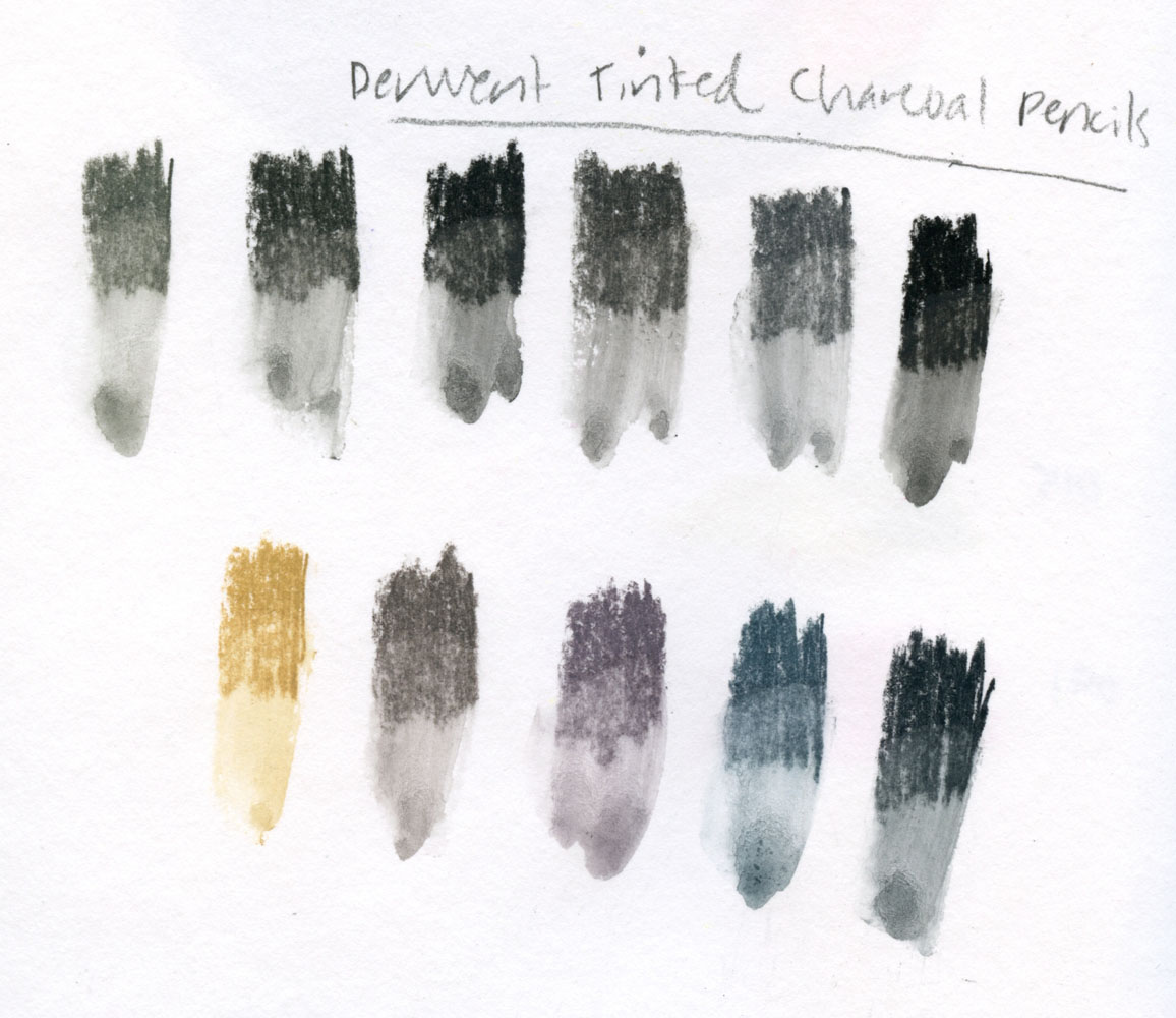 Derwent Tinted Charcoal Pencil Sets