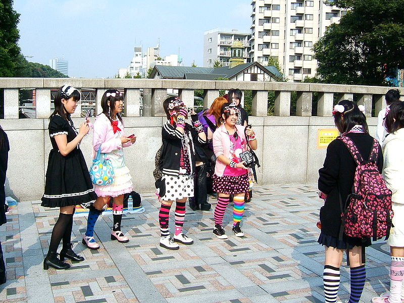 Harajuku Fashion Styles on Japan