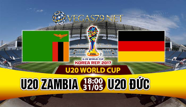 Nhận định bóng đá U20 Zambia vs U20 Đức