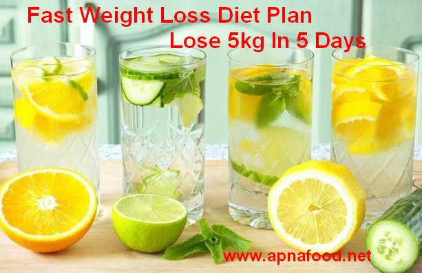 how to lose weight quickly in 5 days