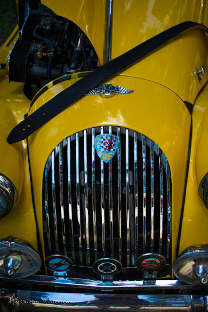 Morgan classic car roadster grill