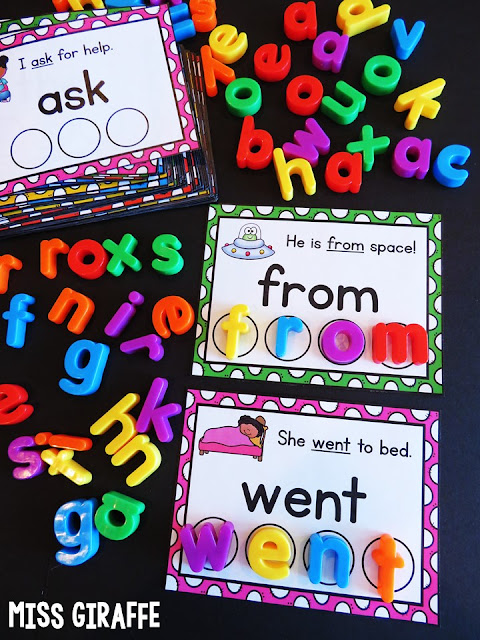 A ton of ideas for teaching sight words!! Save this!